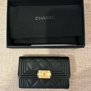 COPY - BOY CHANEL FLAP CARD HOLDER